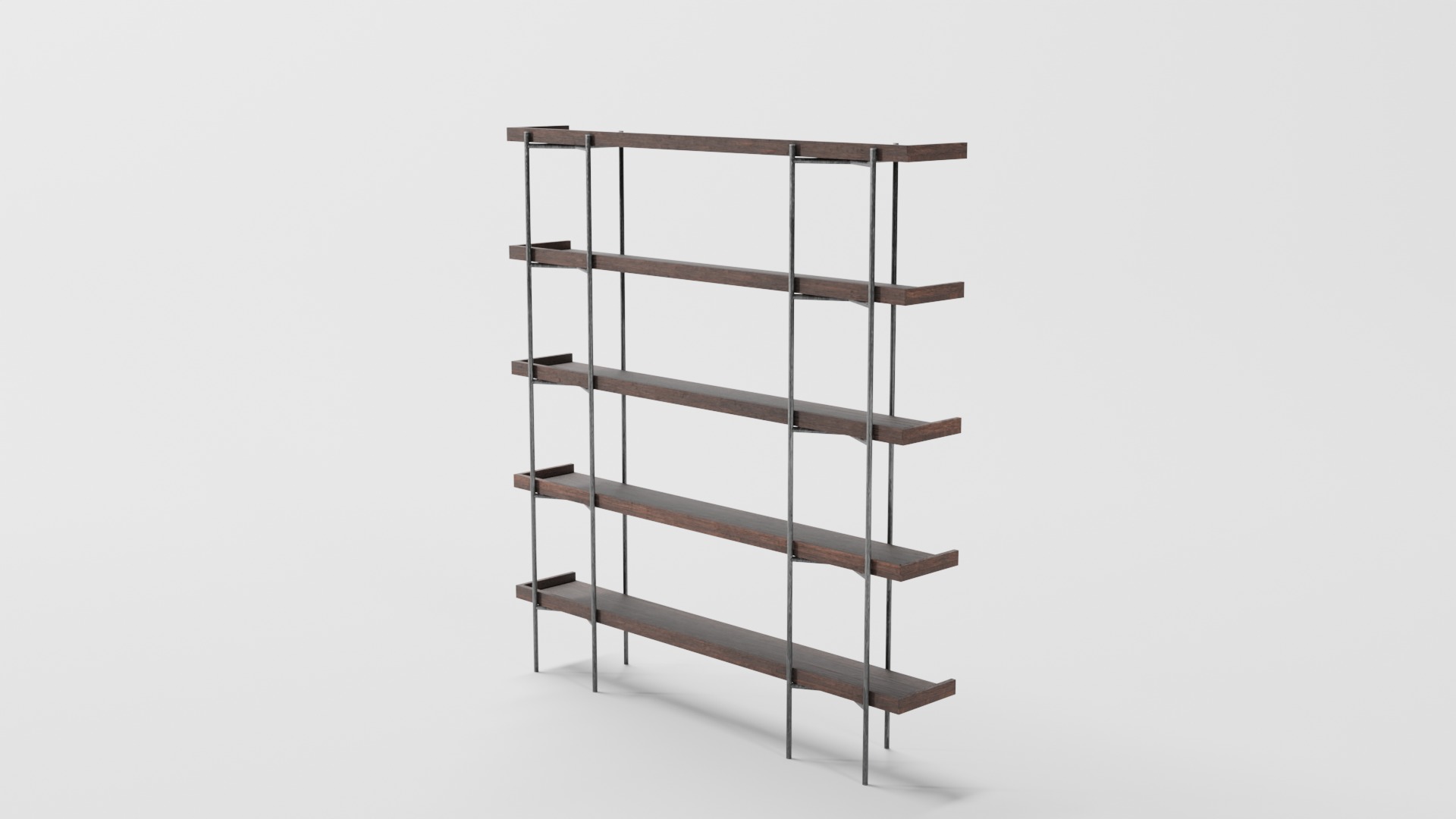 Iron cabinet Free low-poly 3D model_15