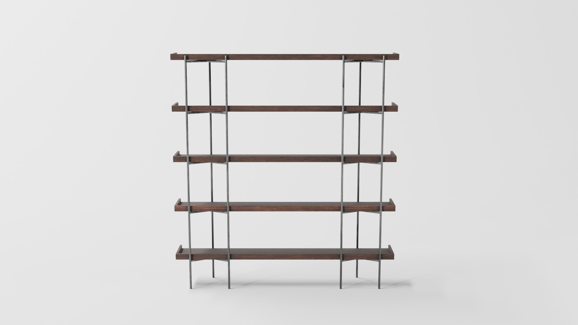 Iron cabinet Free low-poly 3D model_18