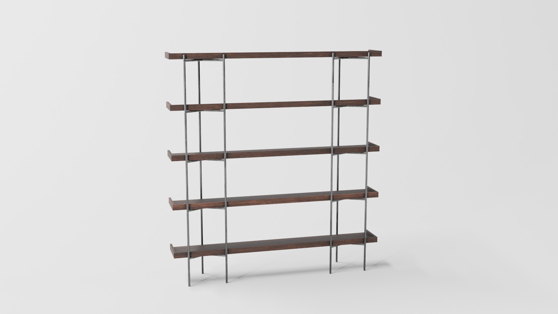 Iron cabinet Free low-poly 3D model_19