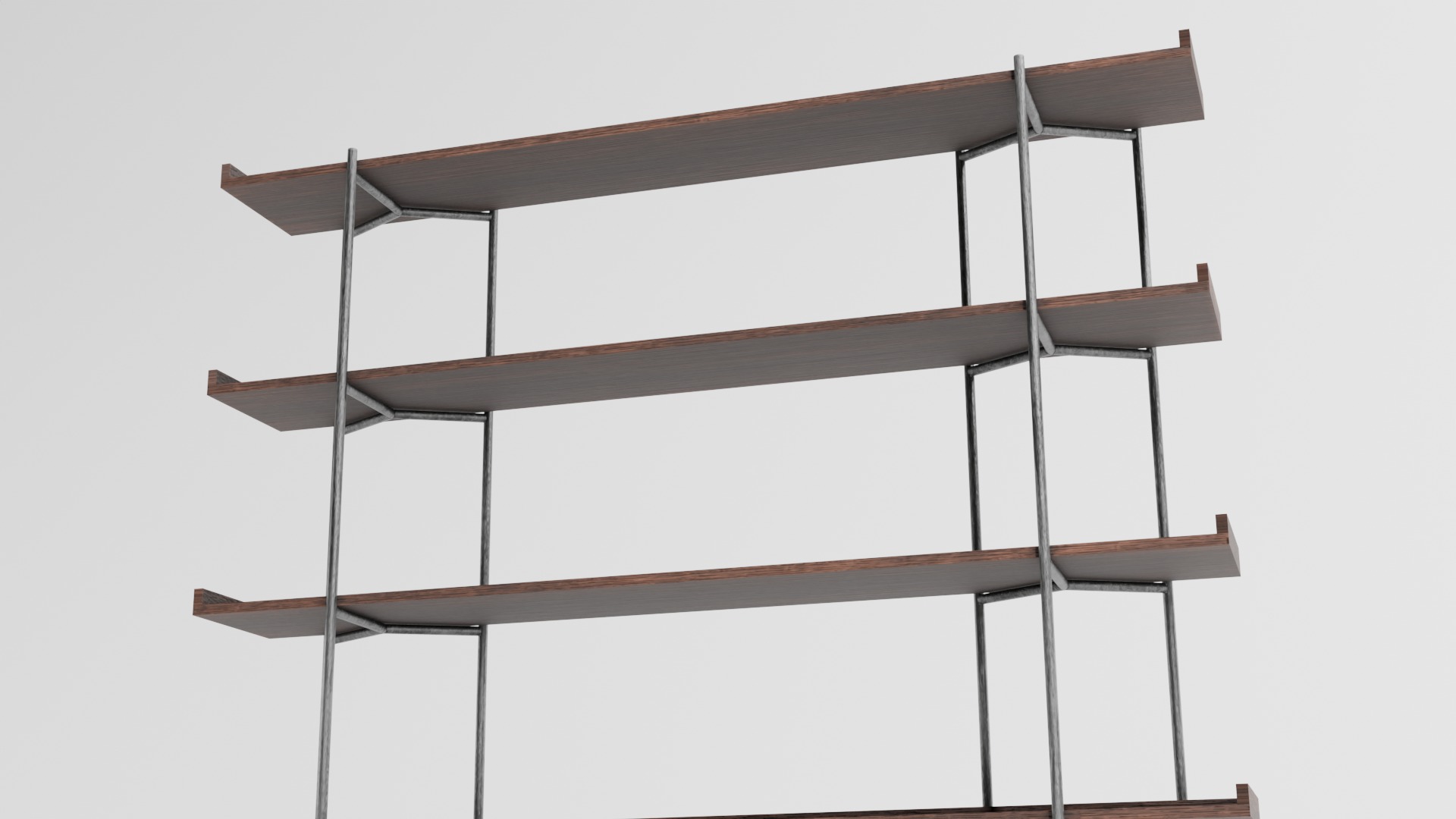 Iron cabinet Free low-poly 3D model_4