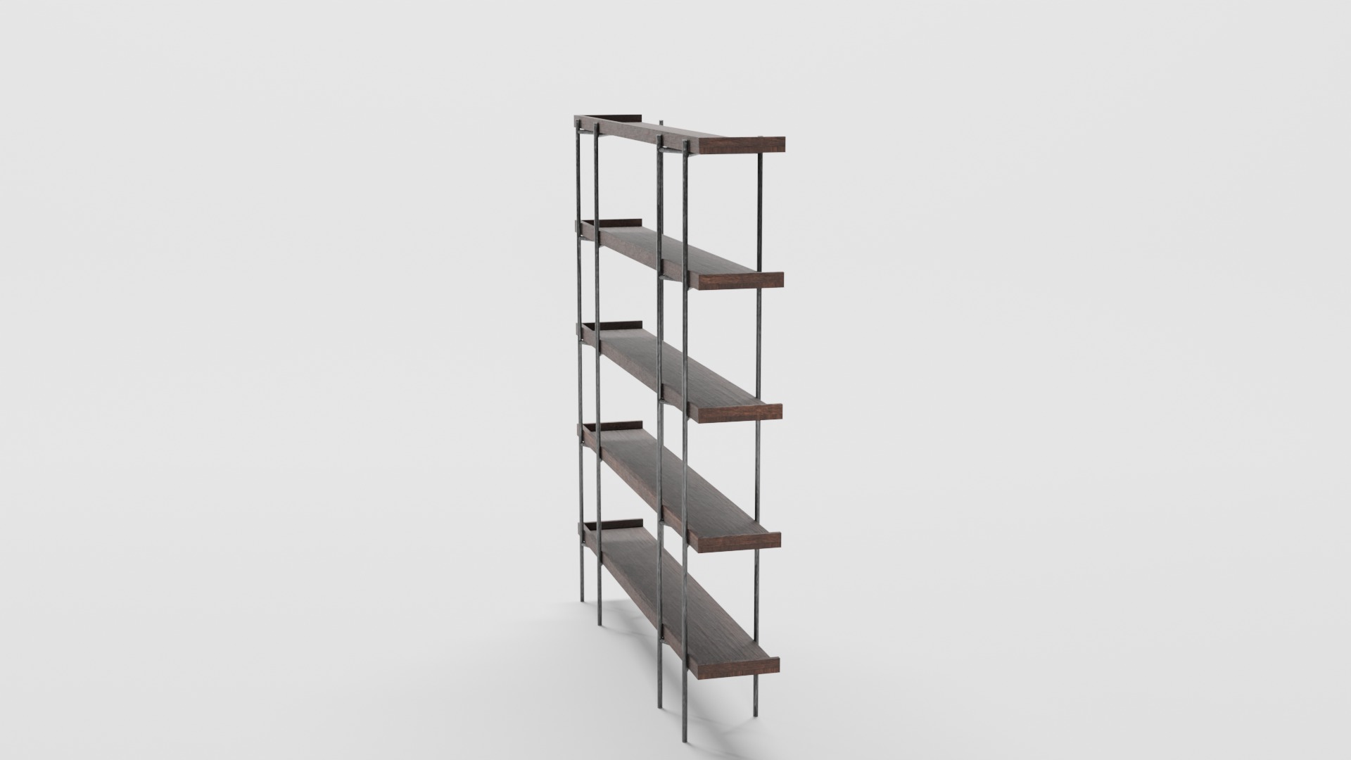 Iron cabinet Free low-poly 3D model_13