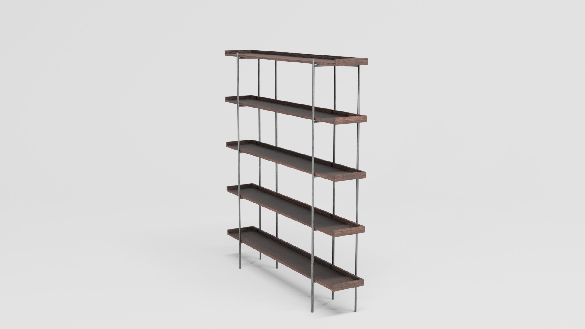 Iron cabinet Free low-poly 3D model_26