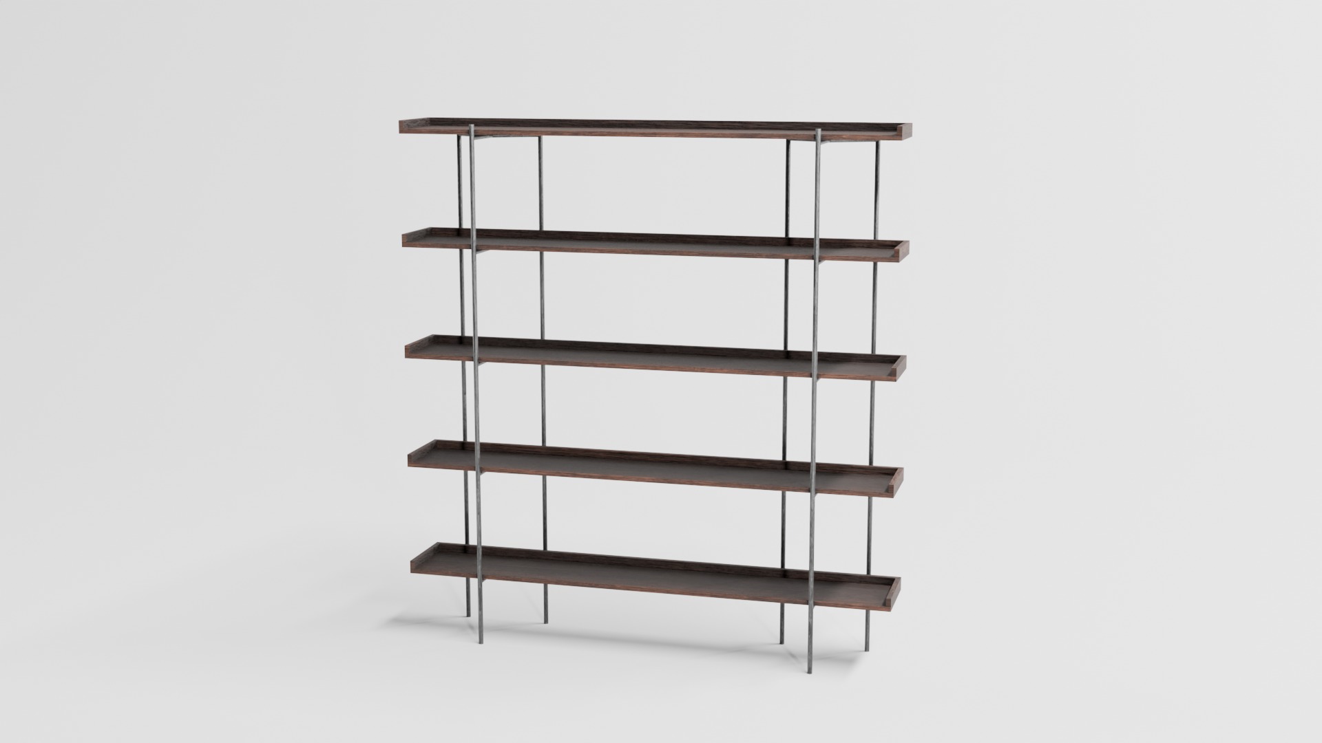 Iron cabinet Free low-poly 3D model_29