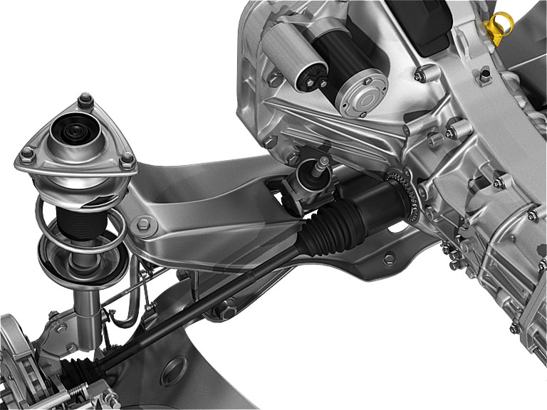 Car undercarriage 3D model_11