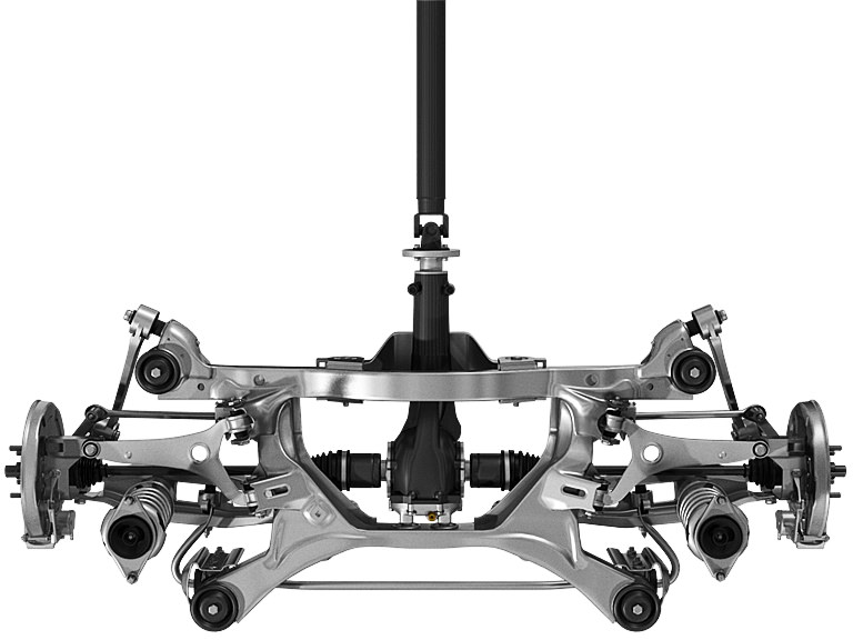 Car undercarriage 3D model_7