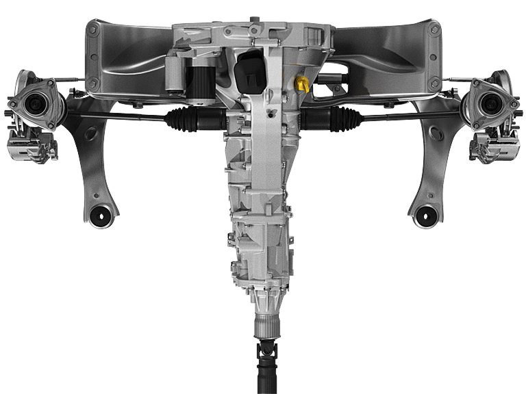 Car undercarriage 3D model_5