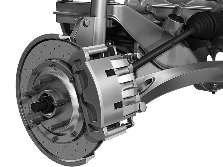 Car undercarriage 3D model_1