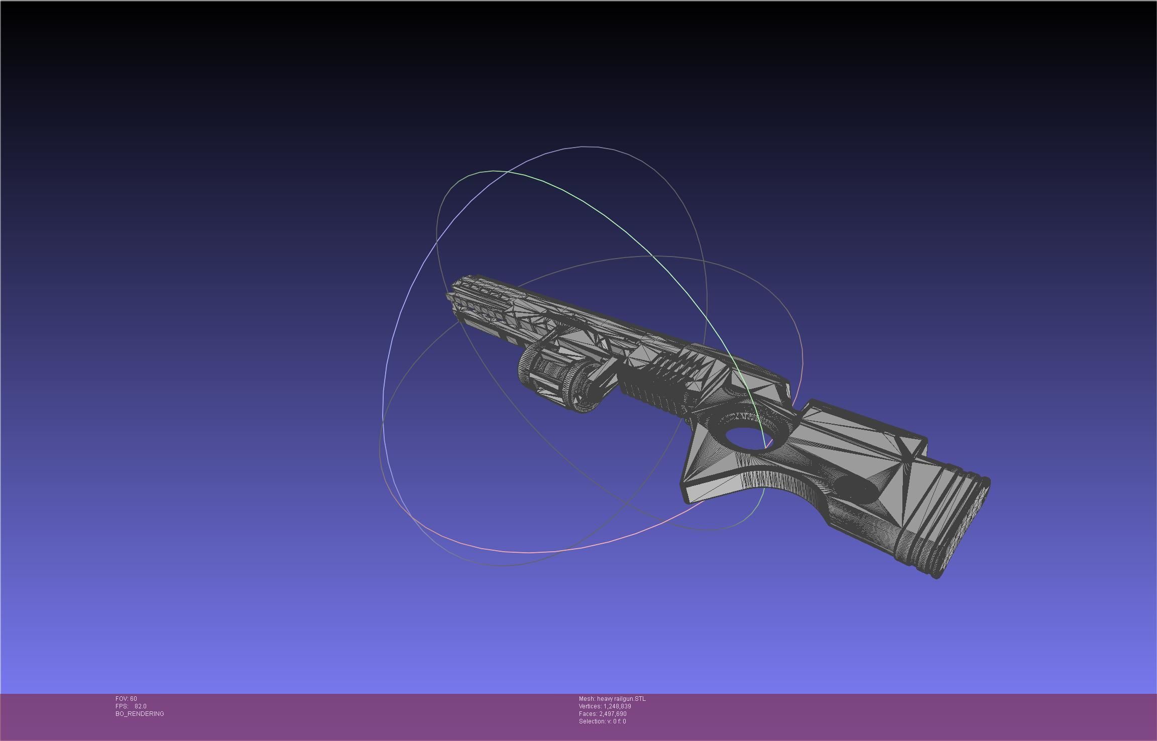 Murder Drones Finale Heavy Railgun 3D model_29