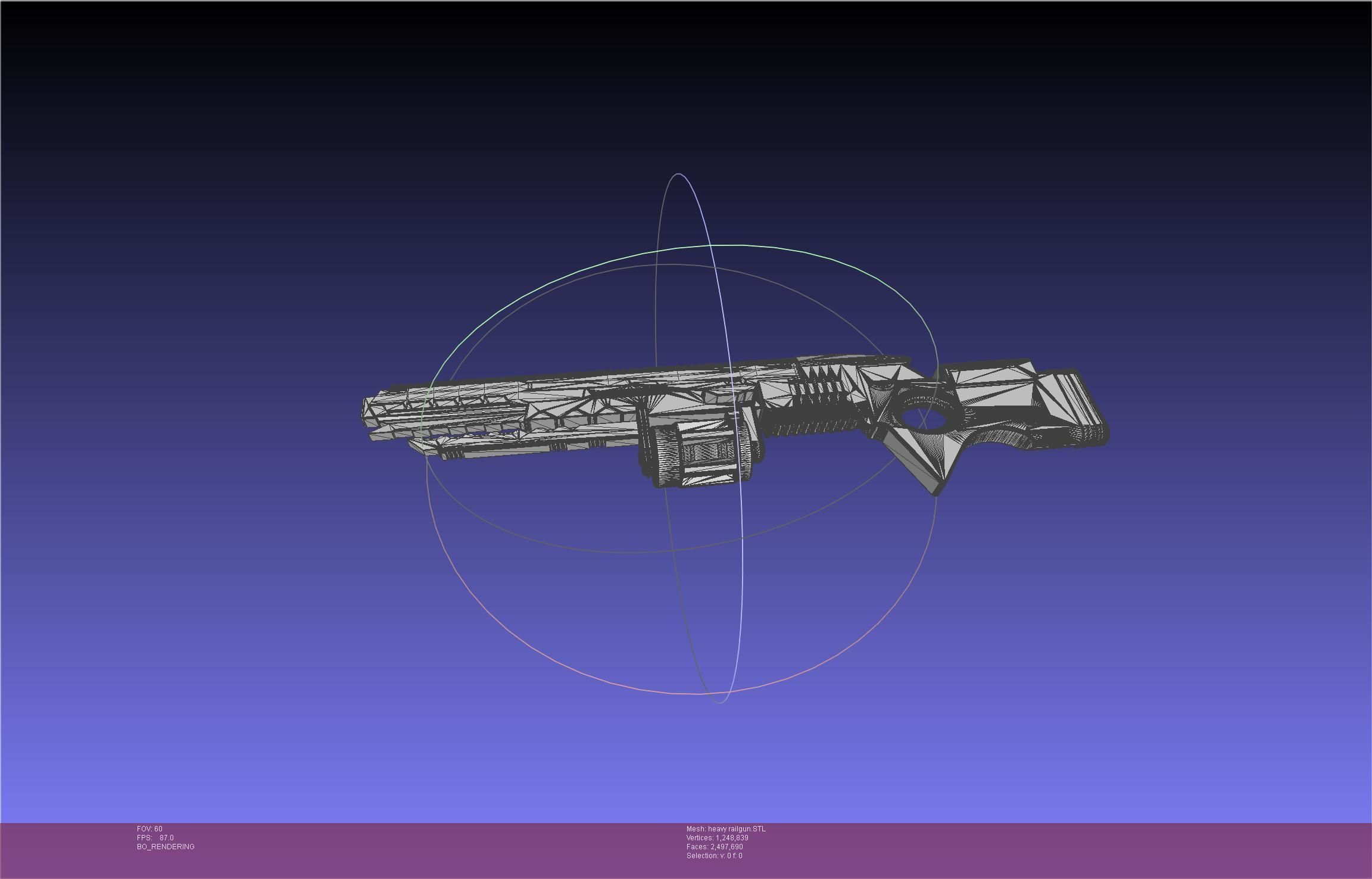 Murder Drones Finale Heavy Railgun 3D model_28