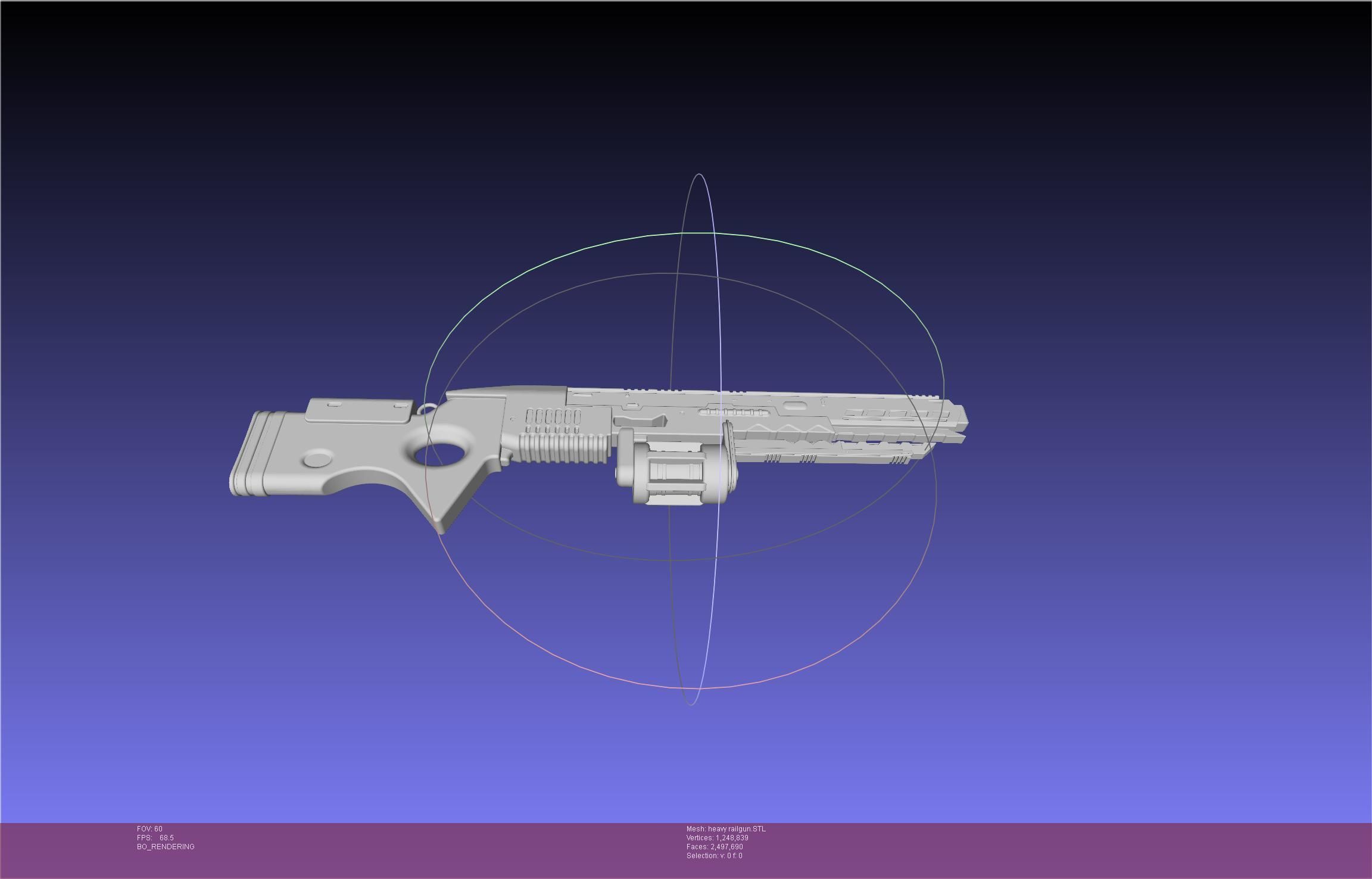 Murder Drones Finale Heavy Railgun 3D model_18
