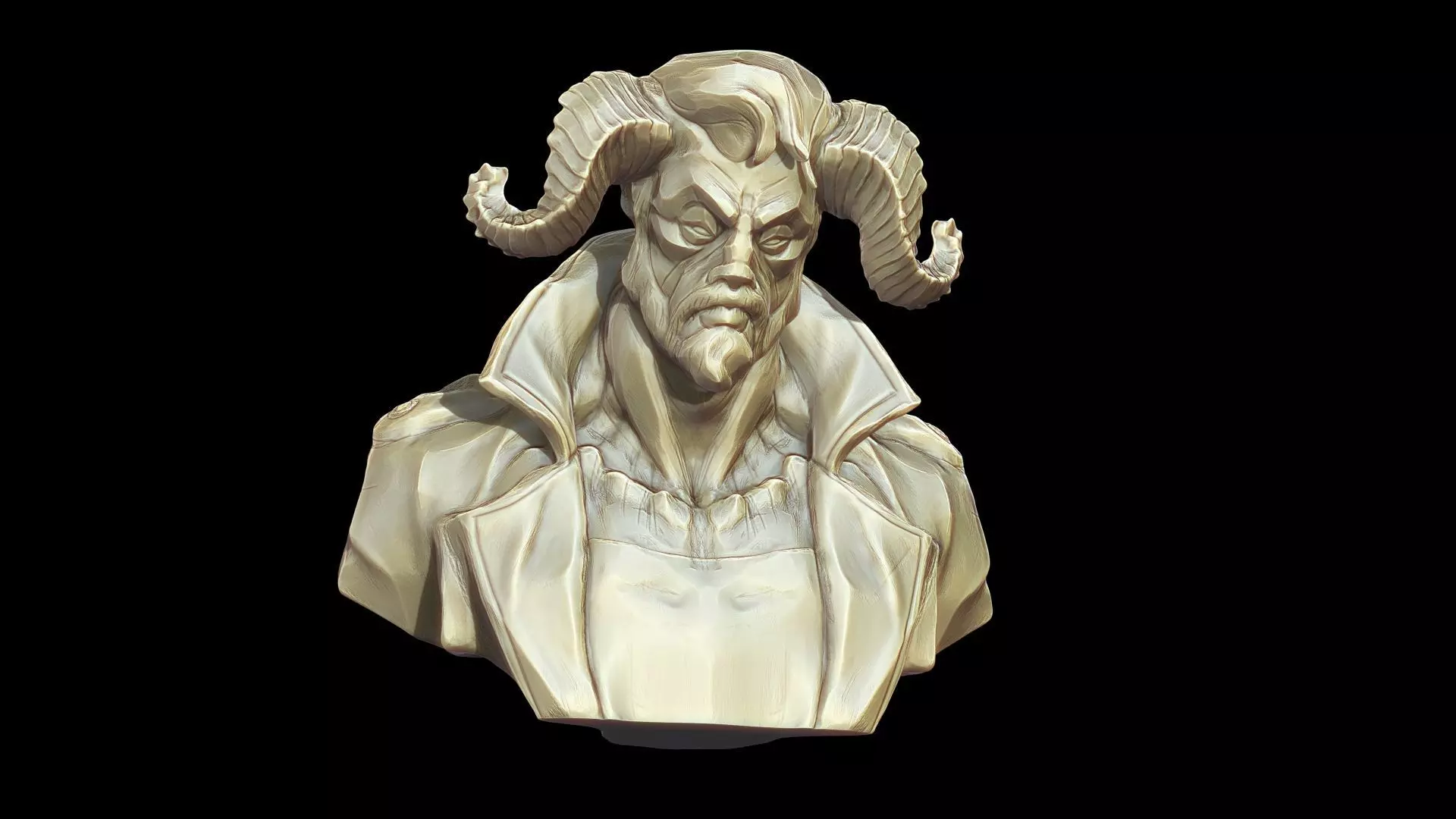 The Ram Super Hero or Villain  3D print model_0