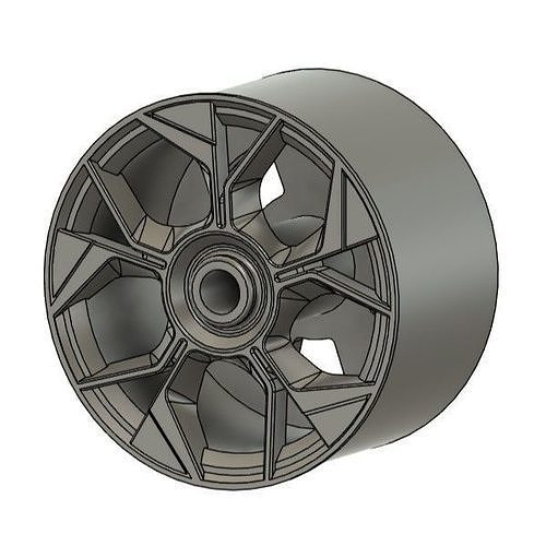 JOVA AUDY Q7 RIMS FOR DIECAST 64 SCALE 3D model 3D printable | CGTrader