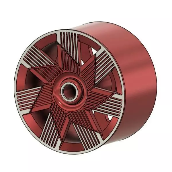 JOVA LIXIANG L9 RIMS FOR DIECAST 64 SCALE 3D print model_0