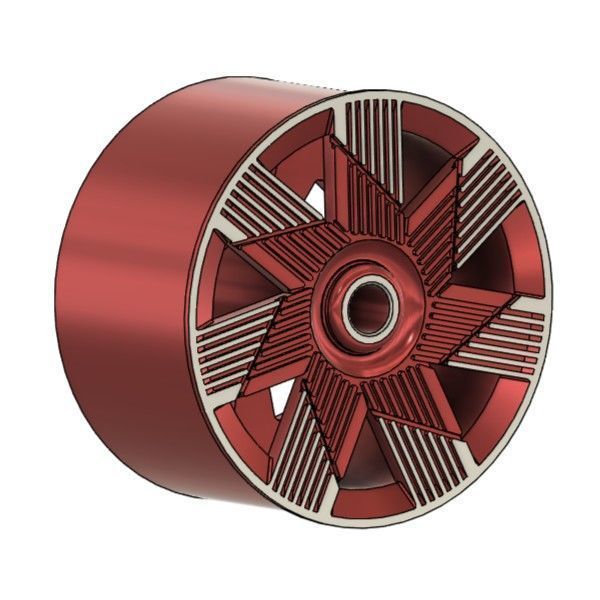 JOVA LIXIANG L9 RIMS FOR DIECAST 64 SCALE 3D print model_1