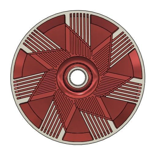 JOVA LIXIANG L9 RIMS FOR DIECAST 64 SCALE 3D print model_2