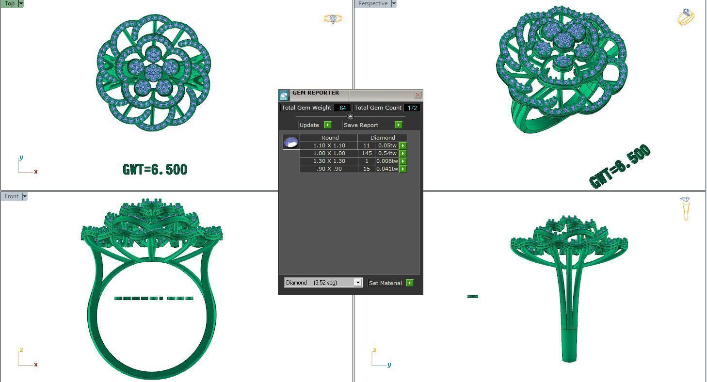 FASHION RING 3D model_4