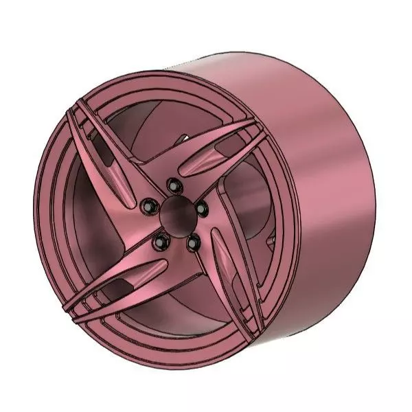 JOVA TESLA RIMS FOR DIECAST 64 SCALE 3D print model_0