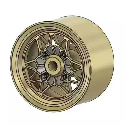 MINI CLASSIC AL DASH TYPE M RIMS FOR DIECAST 64 SCALE