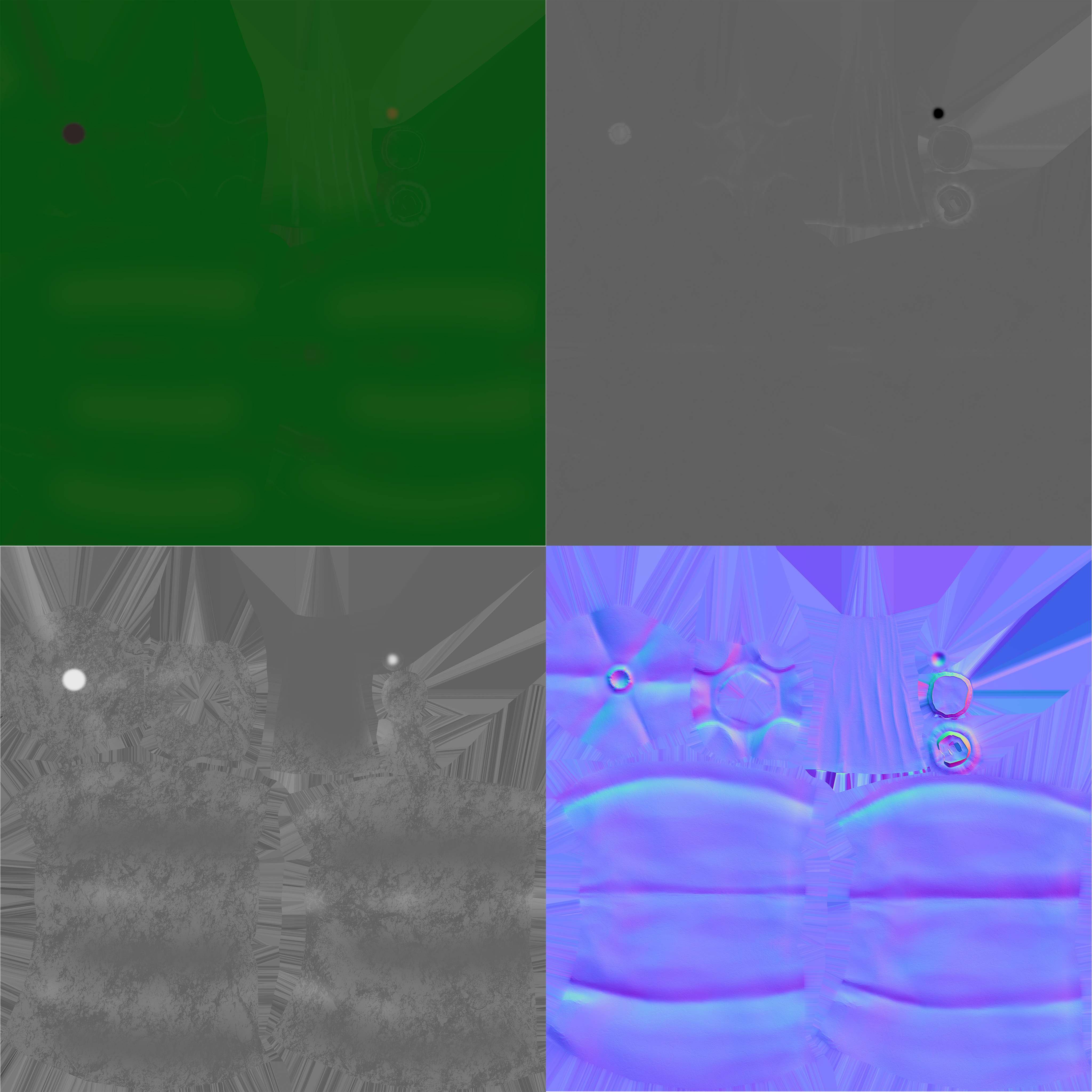 Bell Pepper Low Poly realistic 3d model for game Low-poly 3D model_11