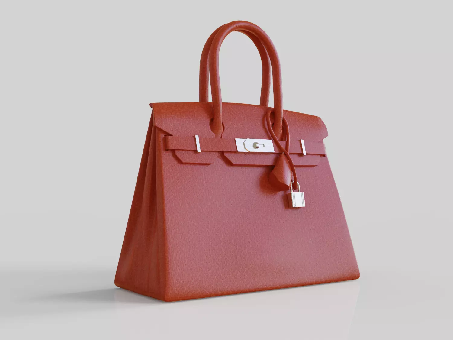 Hermes Birkin Bag 3D Model - STL File 3D print model_0