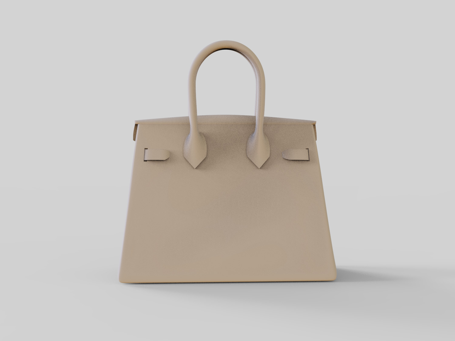 Hermes Birkin Bag 3D Model - STL File 3D print model_3