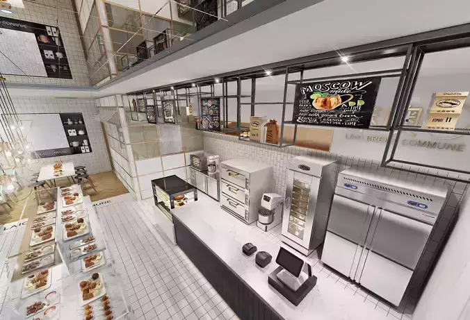 Bakery 47 3D model