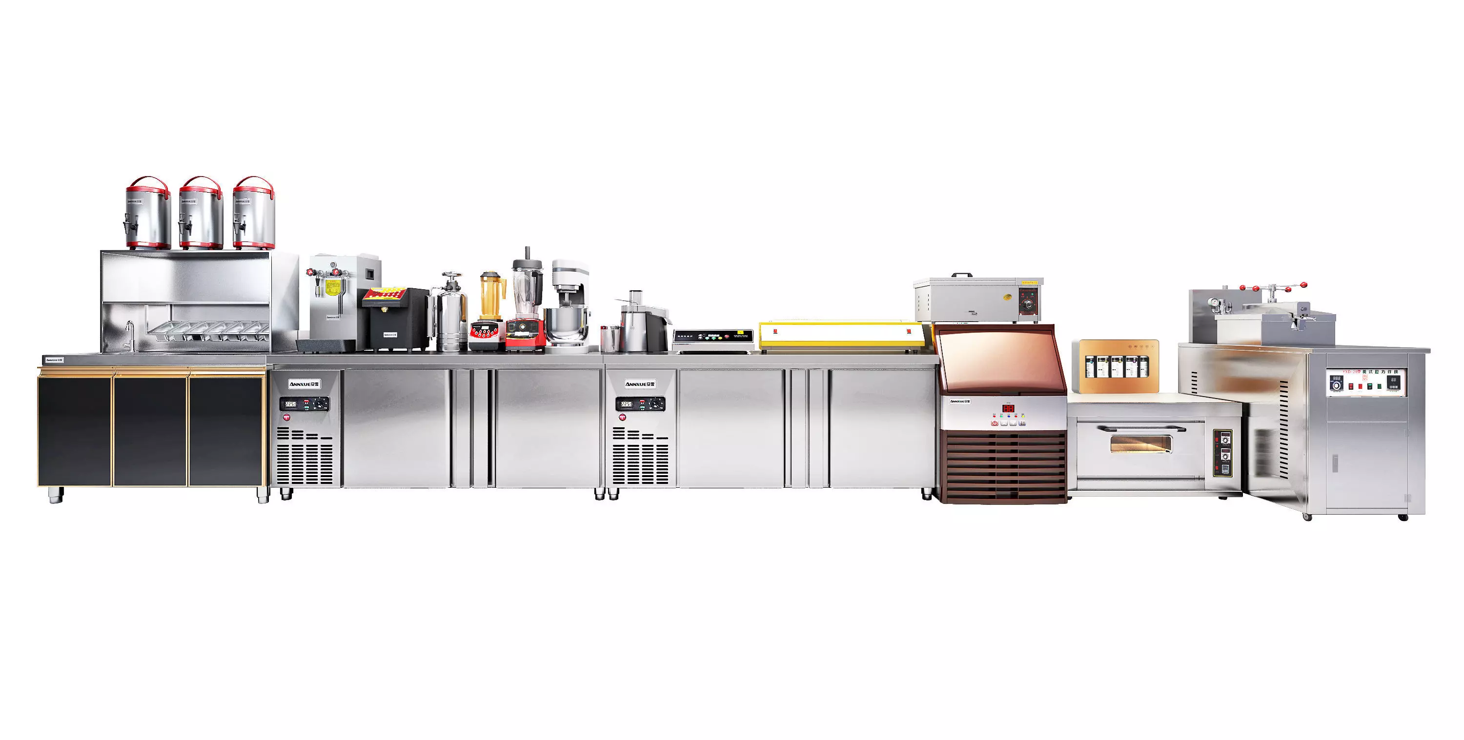 Coffee machine and coffee utensils 46 3D model