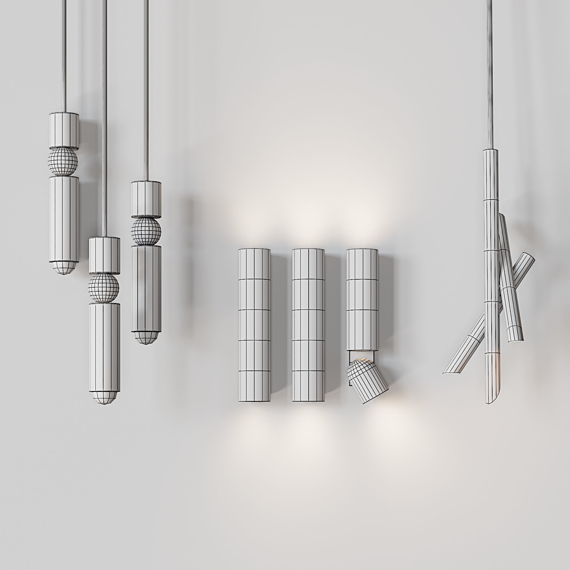 Kitoko lamps 3D model_5