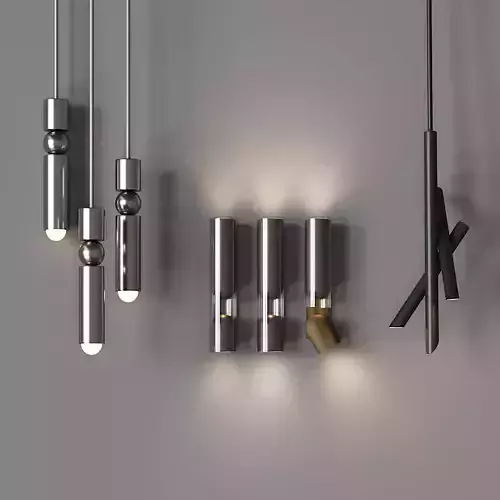 Kitoko lamps 3D model