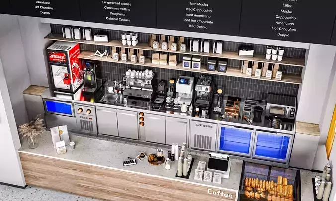 Coffee machine and coffee utensils 50