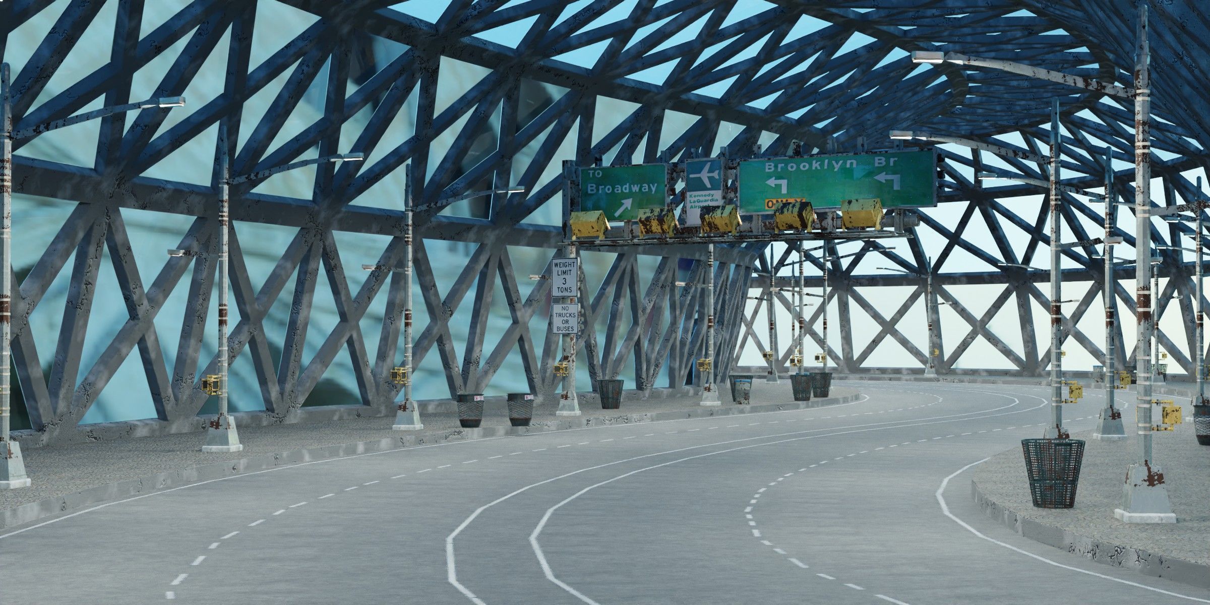 Geometry Nodes Road Generator 3D model_4