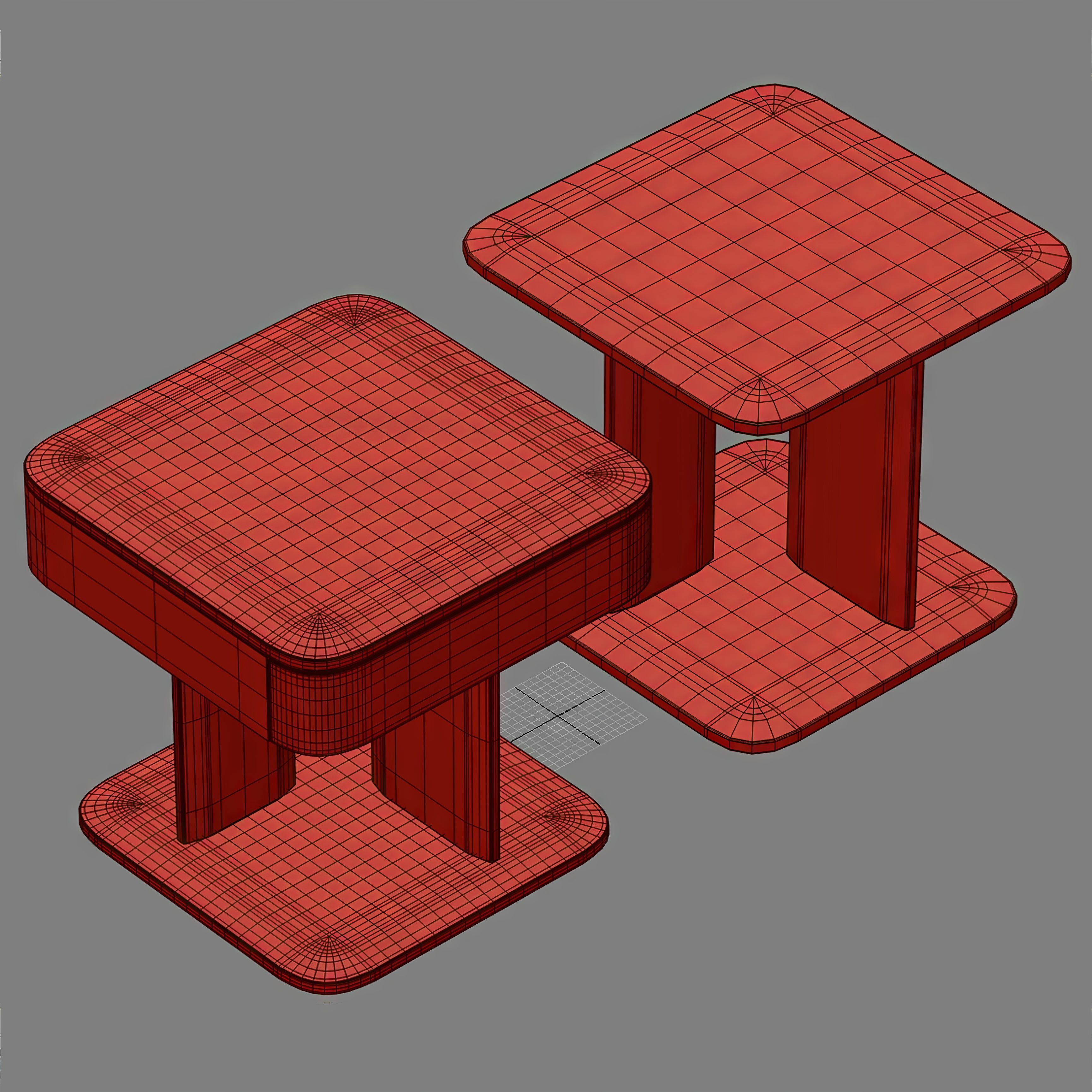 Brera Bedside Tables 3D model_6