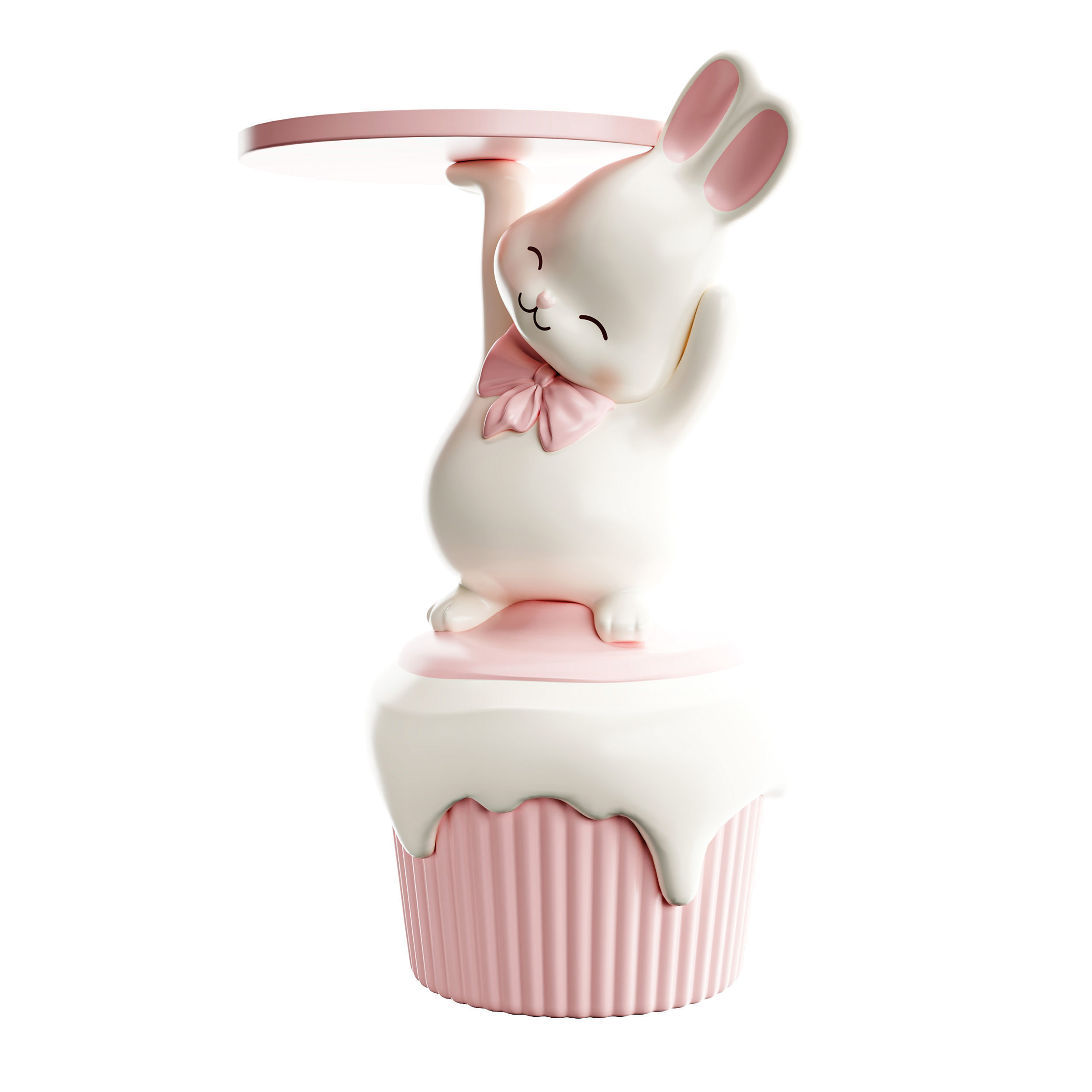 Table Rabbit 3D model_3