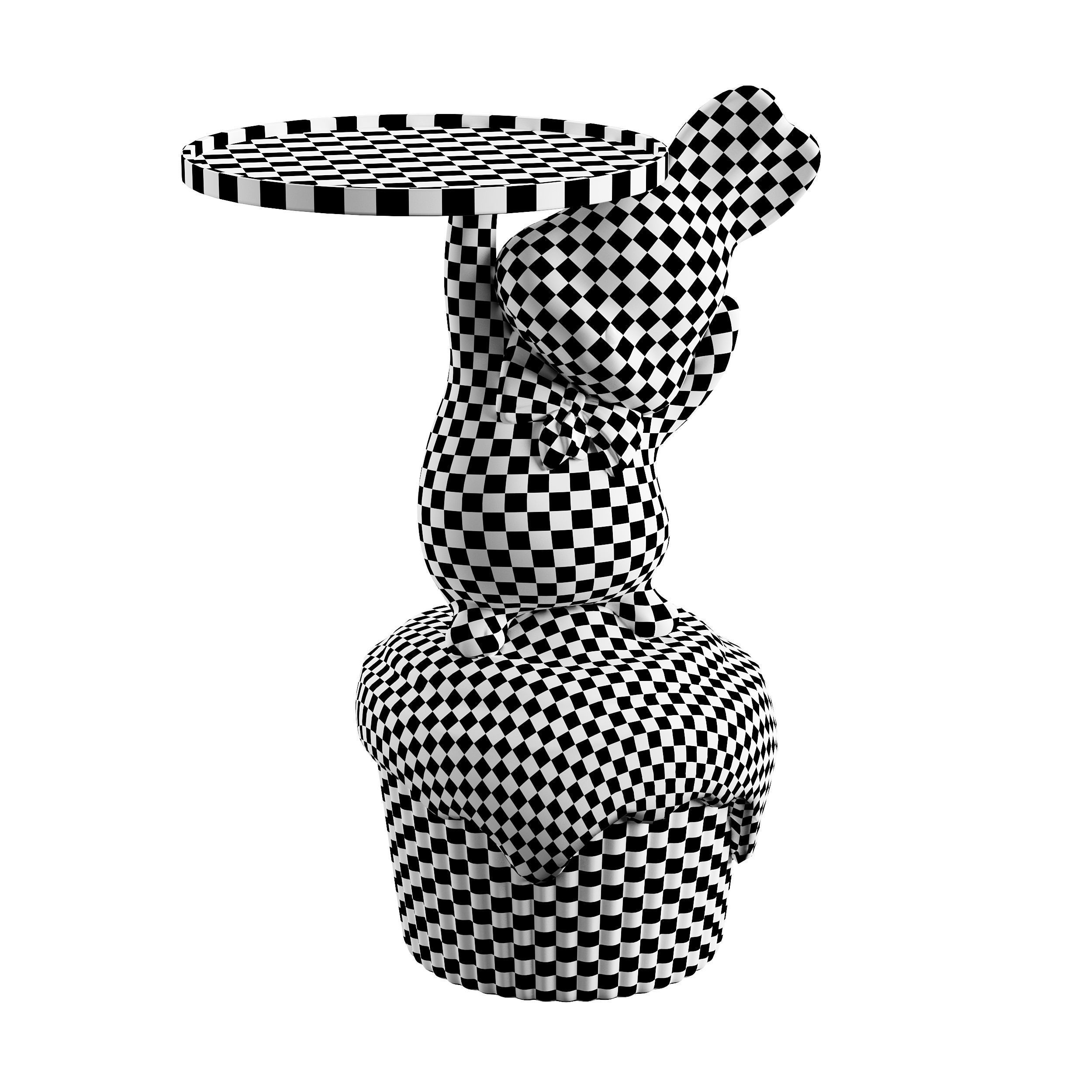 Table Rabbit 3D model_4