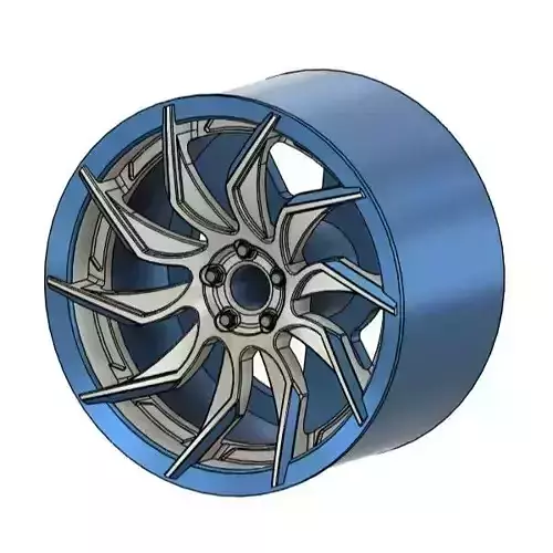 FORGIATO VILLAGGI RIMS FOR DIECAST 64 SCALE