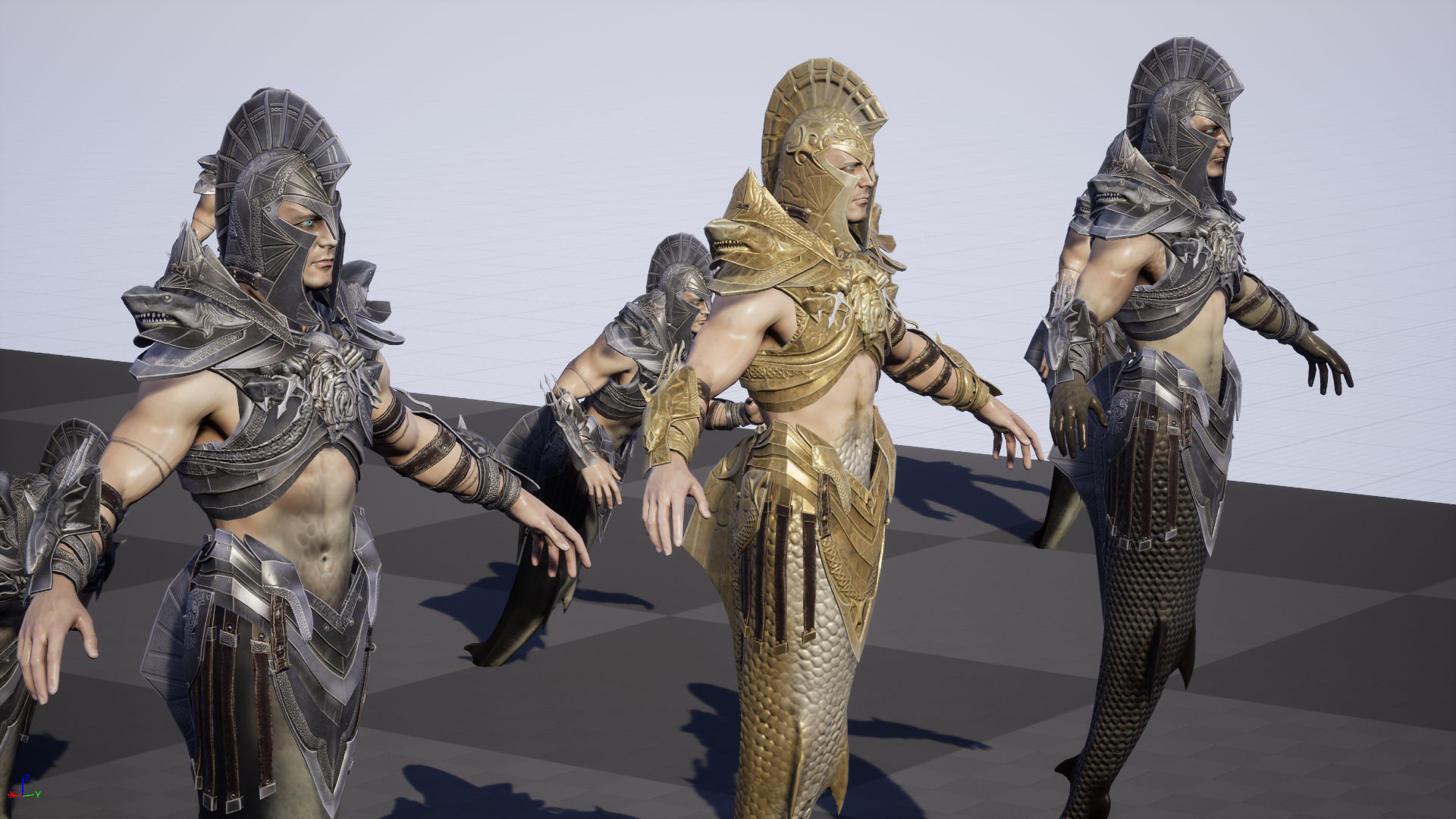 Atlant Low-poly 3D model_36