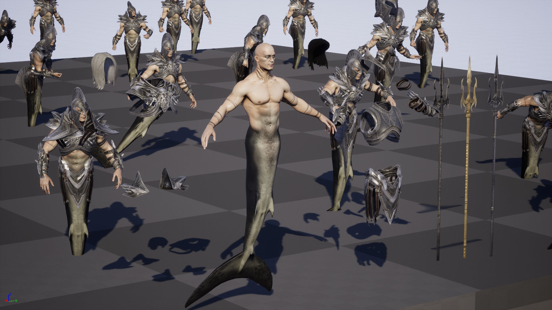 Atlant Low-poly 3D model_39