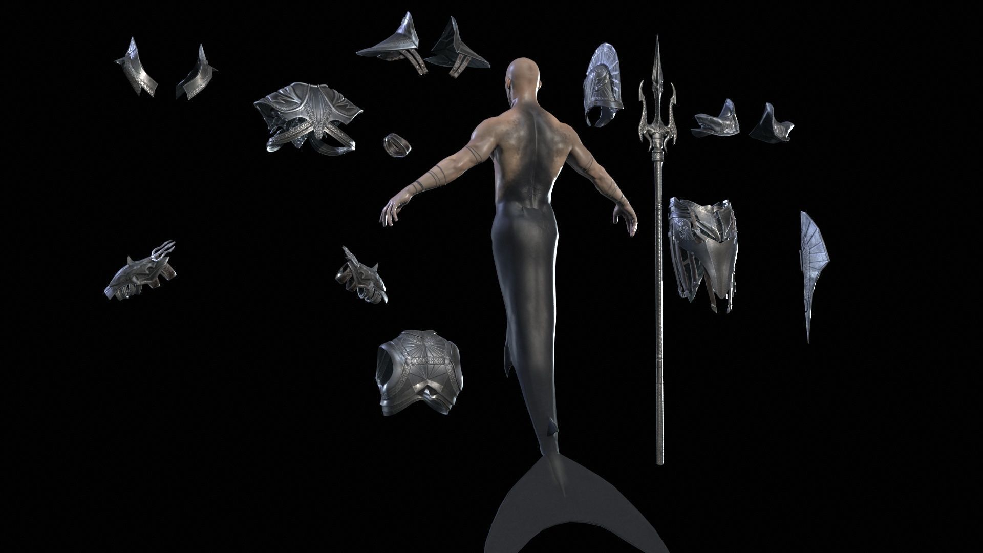 Atlant Low-poly 3D model_15