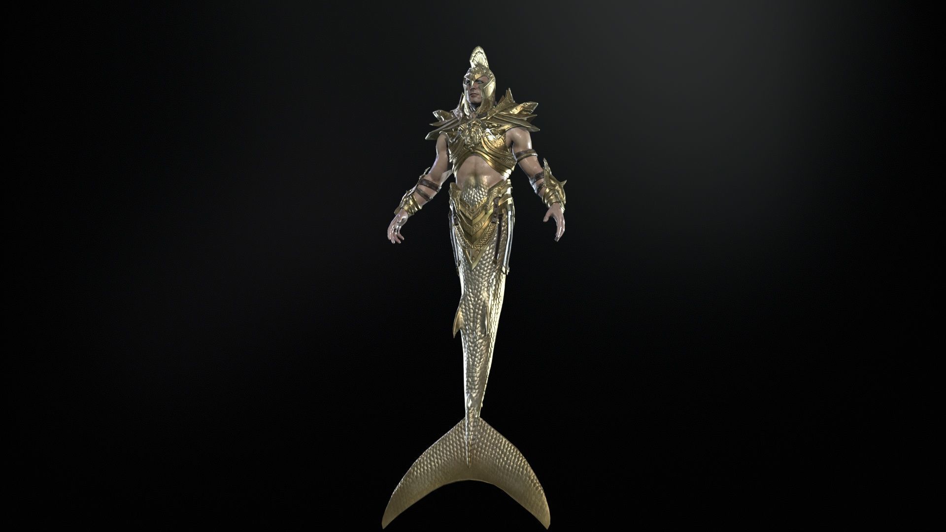 Atlant Low-poly 3D model_29