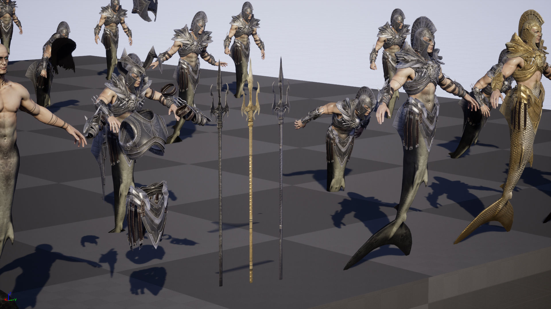 Atlant Low-poly 3D model_40