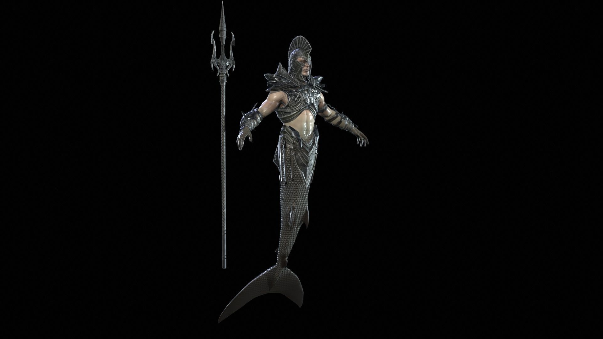 Atlant Low-poly 3D model_21