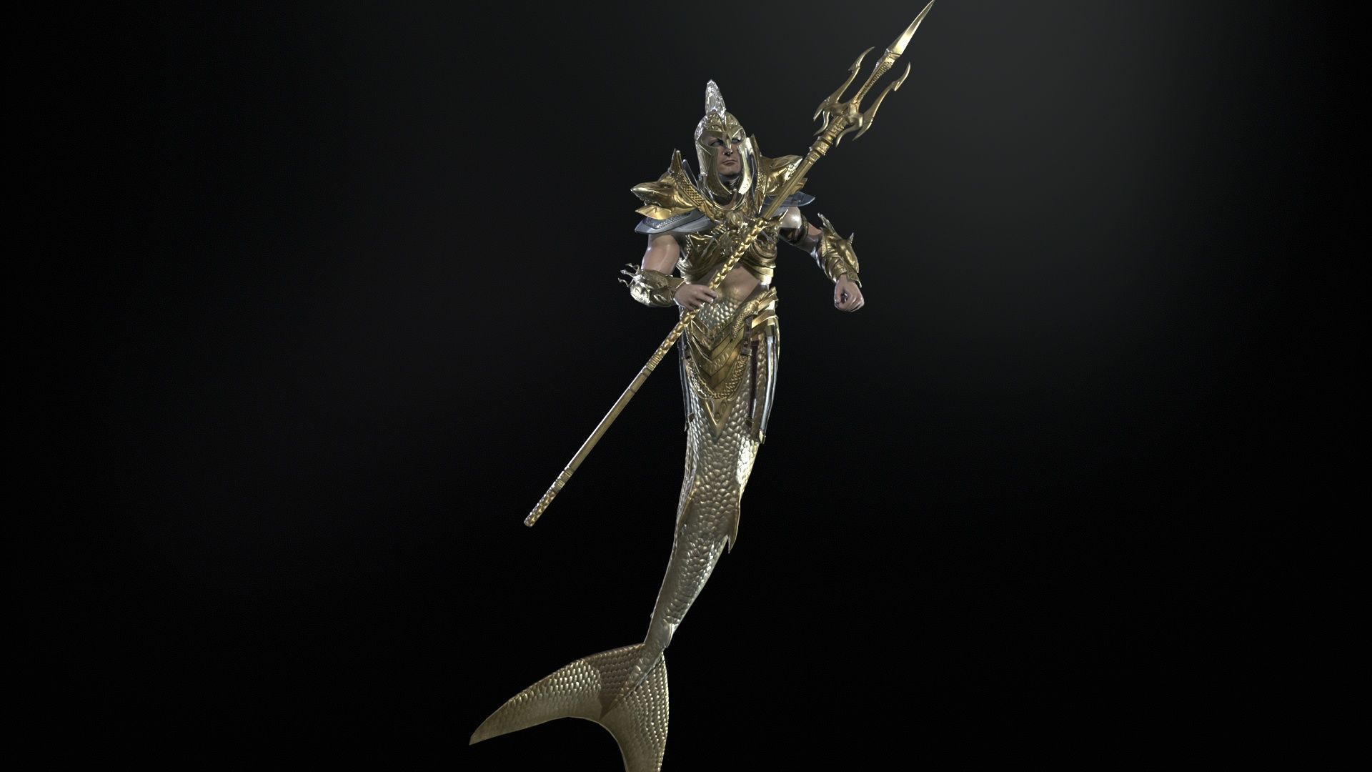 Atlant Low-poly 3D model_27