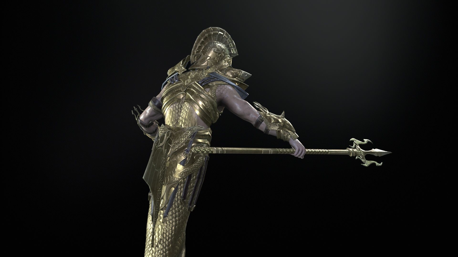 Atlant Low-poly 3D model_28