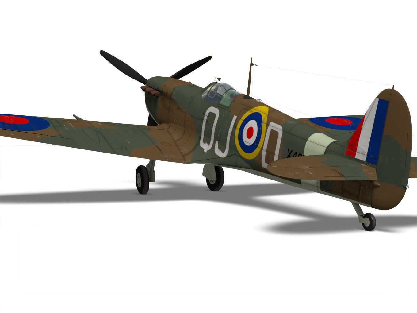 Supermarine Spitfire Mk-Ib 3D model_6