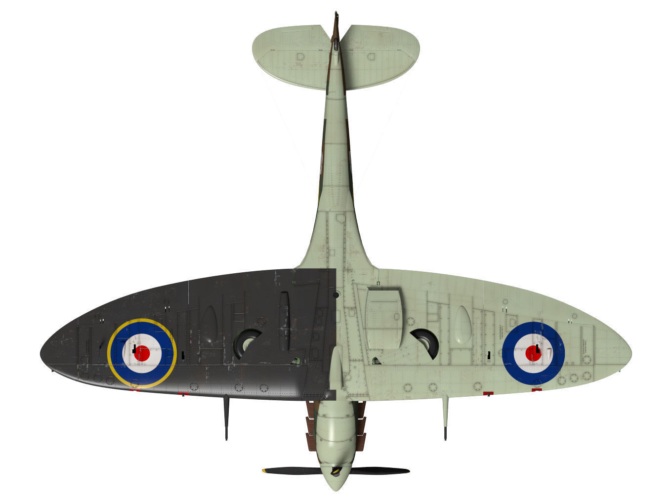 Supermarine Spitfire Mk-Ib 3D model_14