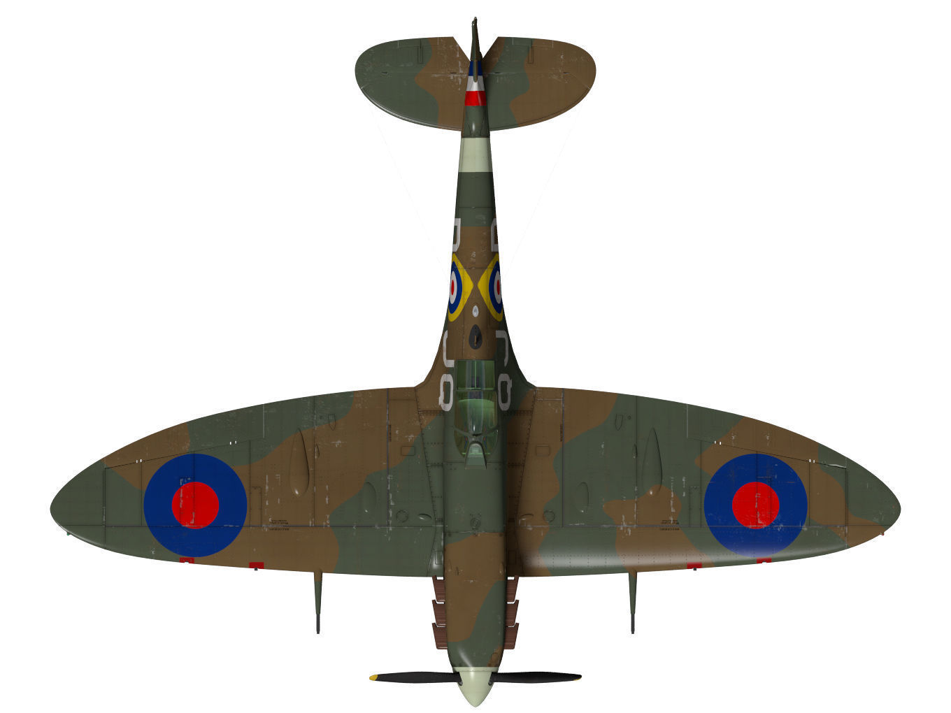 Supermarine Spitfire Mk-Ib 3D model_13
