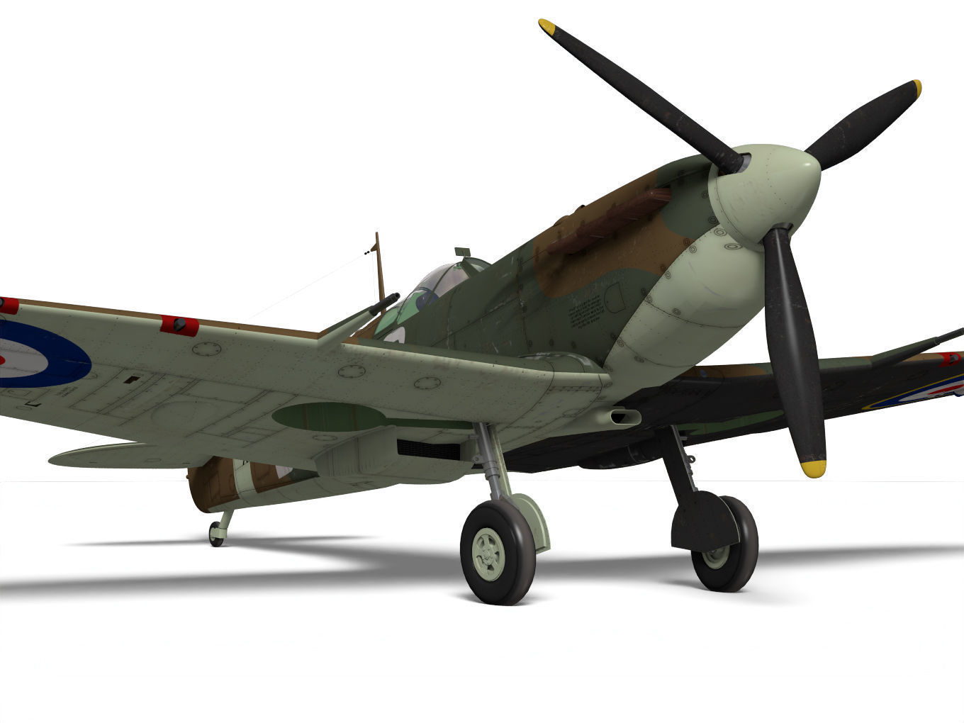 Supermarine Spitfire Mk-Ib 3D model_7