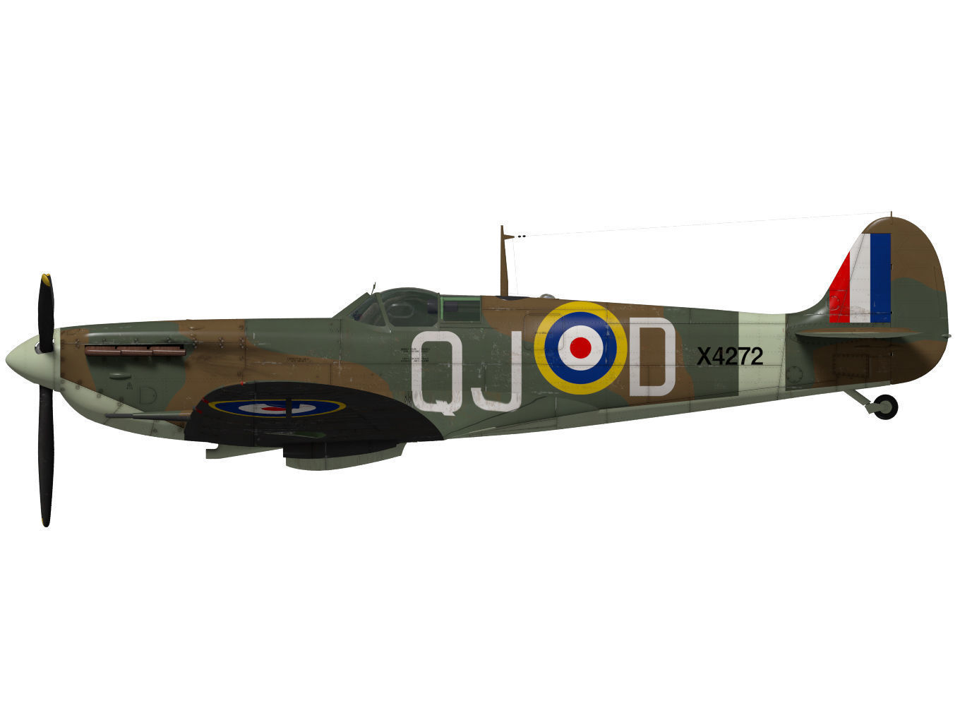 Supermarine Spitfire Mk-Ib 3D model_9