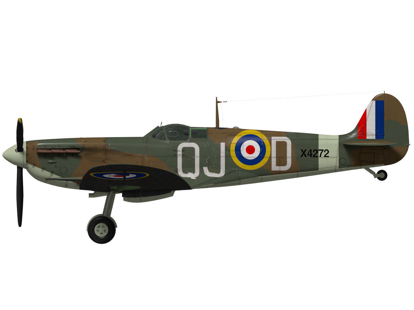 Supermarine Spitfire Mk-Ib 3D model_10