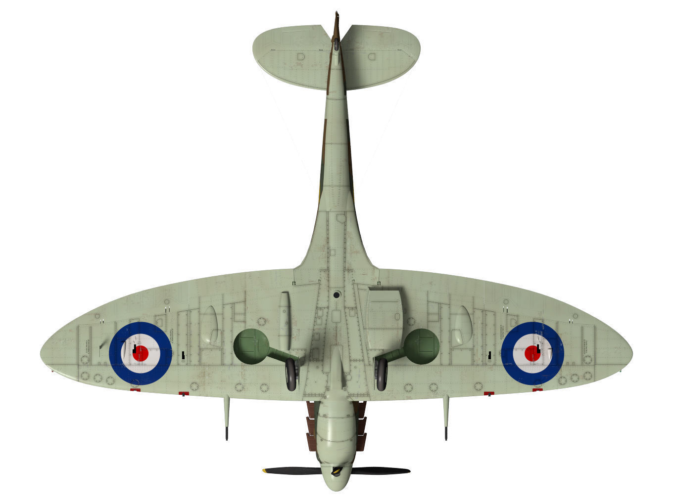 Supermarine Spitfire Mk-IIb 3D model_15